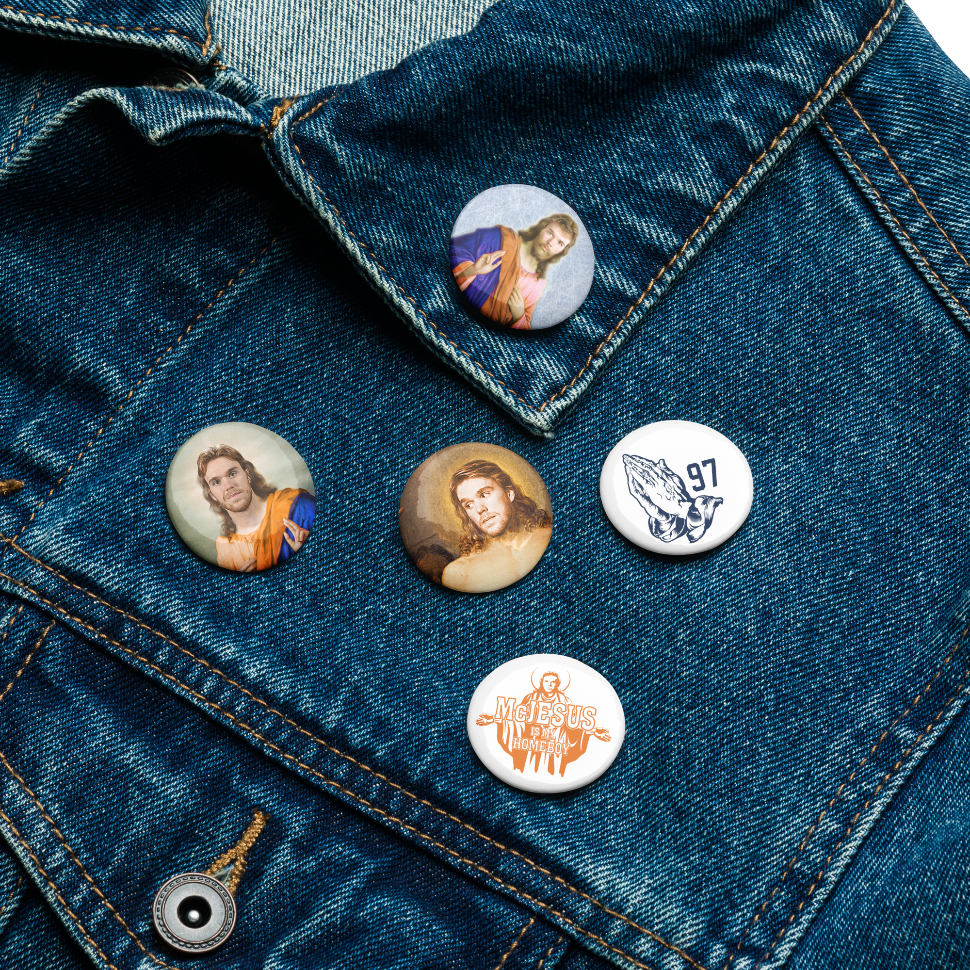 Idol Worship Pins